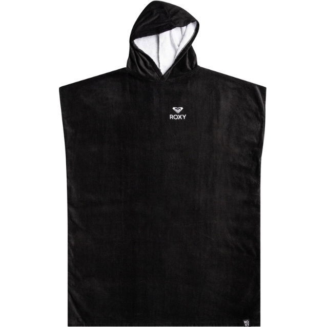 2026 Roxy Da Donna Cambio Asciugamano Sunny Joy Poncho ERJAA04260 - Anthracite